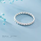 Кольцо женское из серебра 925 пробы, в минималистическом стиле