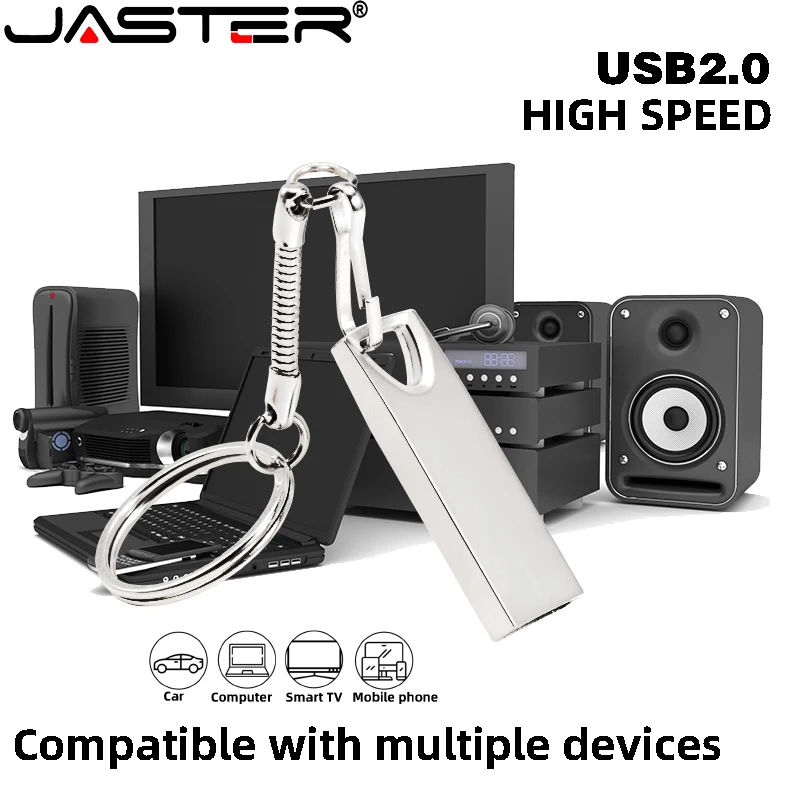 

Новые мини металлические флеш-накопители USB 2,0, 128 ГБ, флеш-накопитель, 64 ГБ, водонепроницаемый брелок, карта памяти 32 ГБ, 16 ГБ, 8 ГБ, карта памят...