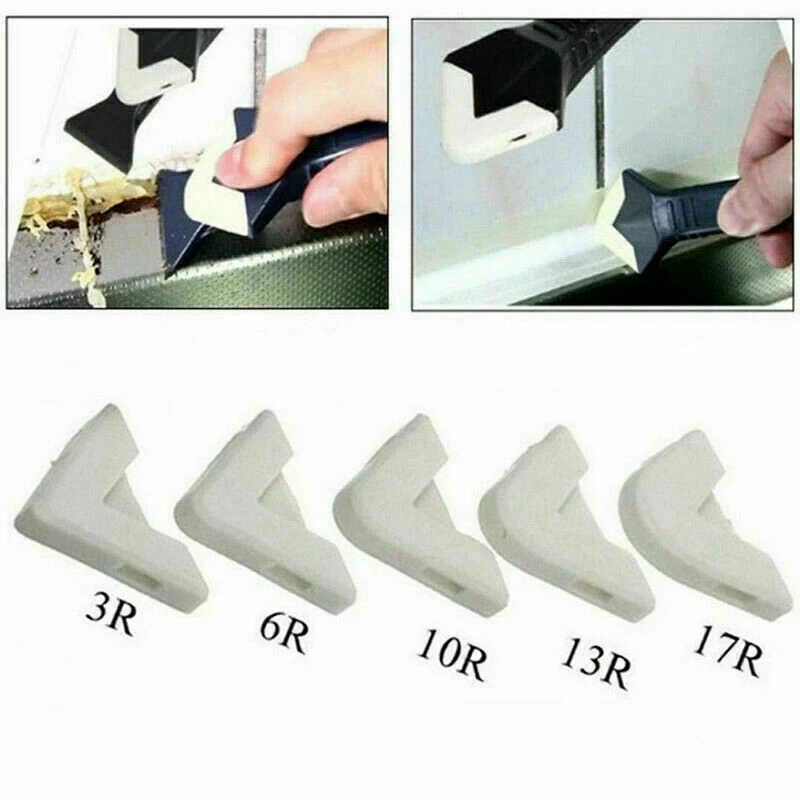 3 In1 Glass Glue Angle Scraper Caulking Tool Shovel binder Multifunctional Rubber Silicone Remover Seam | Дом и сад