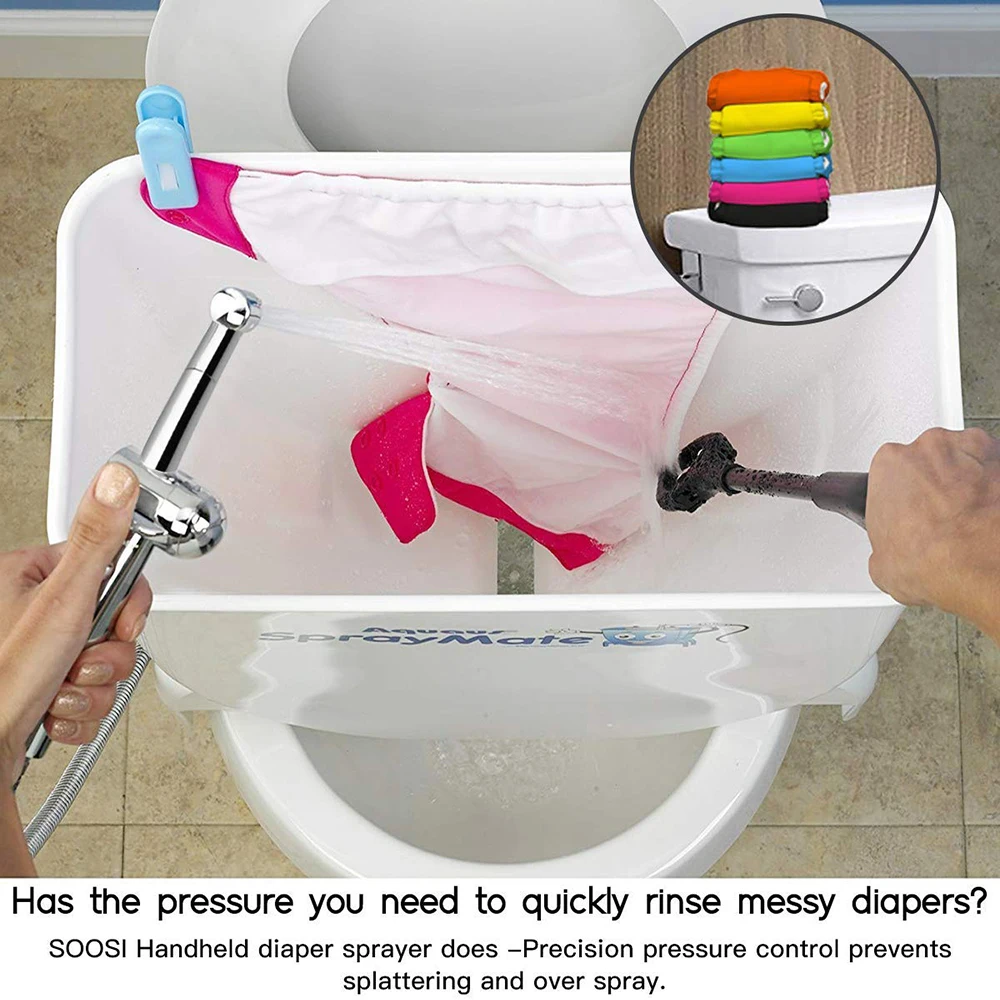 handheld toilet bidet sprayer set kit stainless steel hand bidet faucet for bathroom hand sprayer shower head self cleaning free global shipping