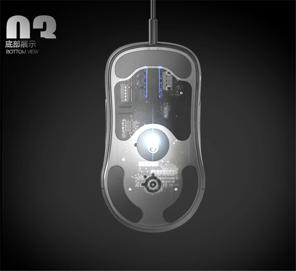 Steelseries сенсей десять игровой Мышь 18000 потребительская TrueMove про оптическое Сенсор