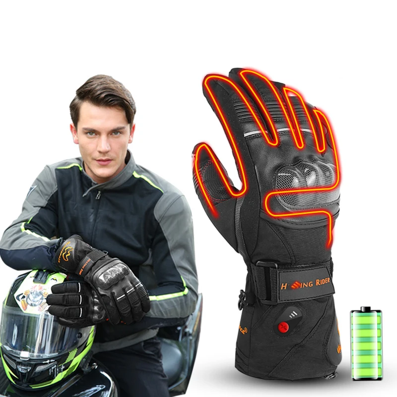 Мотоциклетные теплые водонепроницаемые ветрозащитные зимние перчатки Guantes Moto