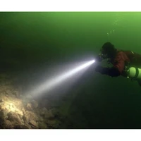 ORCA Scuba Diving 2500 lumens D850 CREE LED Flashlight Torch Underwater 150-Meter Waterproof Search Night Dive Freediving