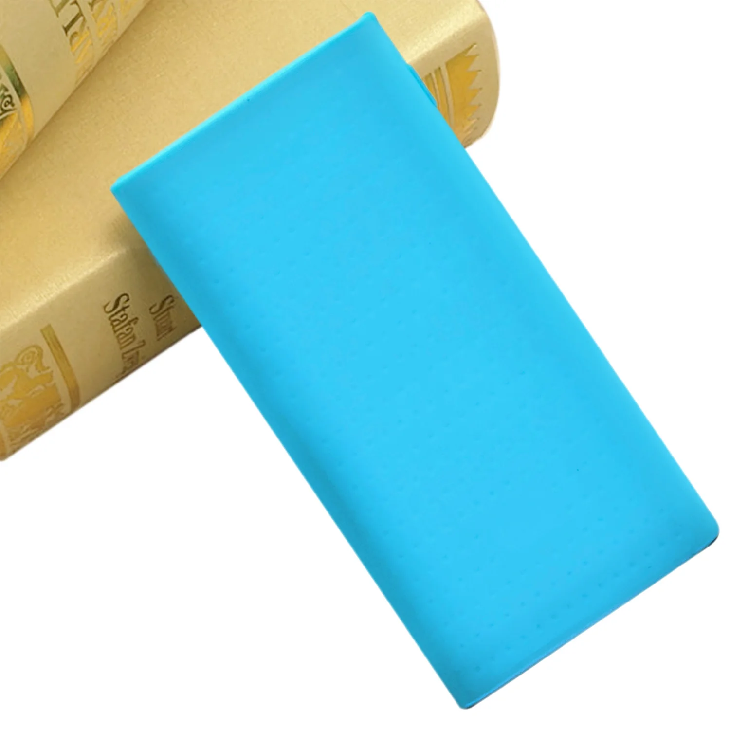 Силиконовый чехол Besegad Защитная пленка для внешнего аккумулятора Xiaomi Mi Power Bank 2 20000