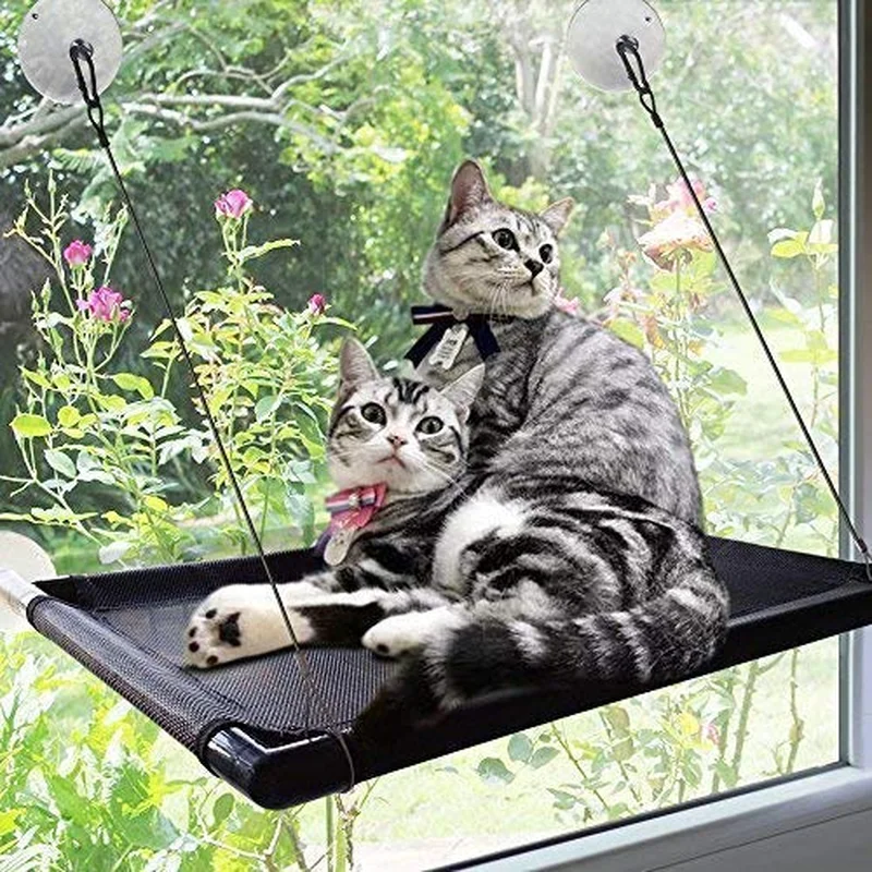 Присоска для окон и кошек 1/2 слоев до 50 фунтов|Кровати подстилки кошек| |