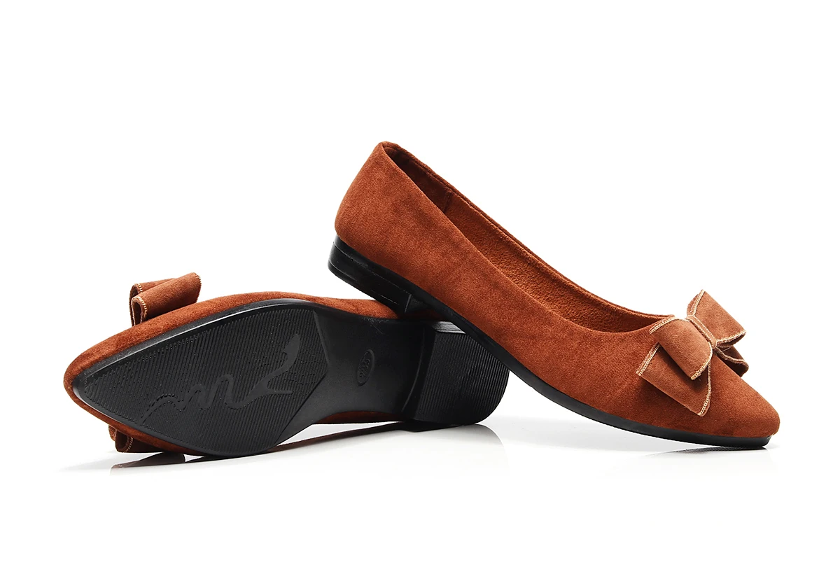 Лоферы женские весенние на плоской подошве с бантом | Обувь