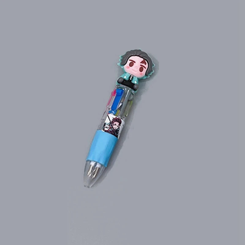 4-ядерный аниме рассекающий демонов kimetsu Not yaiba anime caneta esferográfica FICA artigos de papelaria colorido