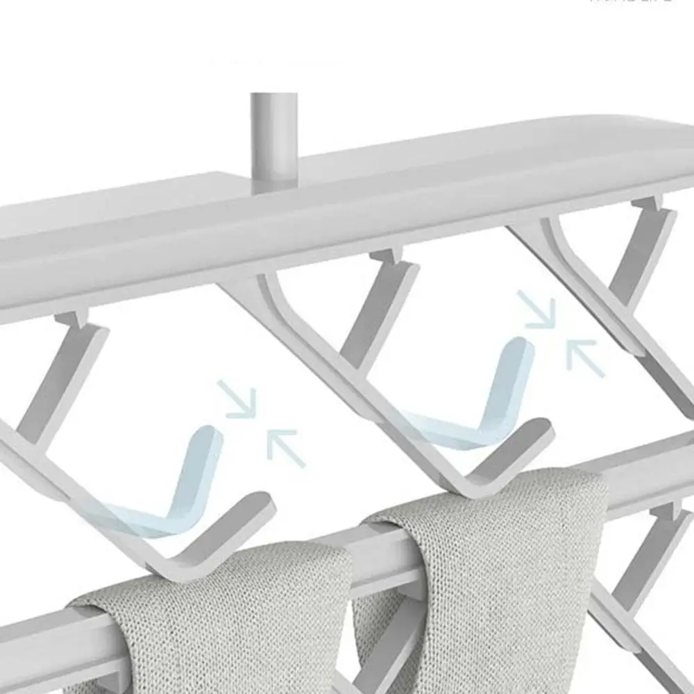 

Multi-port Support hangers for Clothes Drying Rack Multifunction Plastic Clothes rack drying hanger Storage Hangers