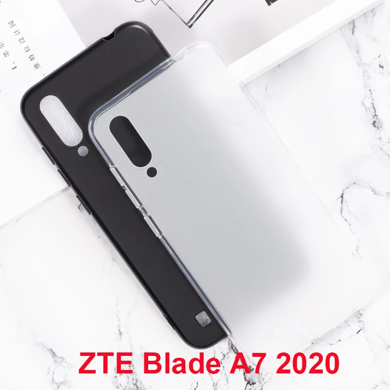 Чехол для телефона ZTE Blade A7 2020 чехол силиконовый матовый мягкий из ТПУ A7S чехлы 6 09