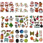 Простые рождественские наклейки Наборы алмазной живописи для детей 5D DIY Алмазные художественные полностью Квадратные наборы краски по номерам стикер ручной работы