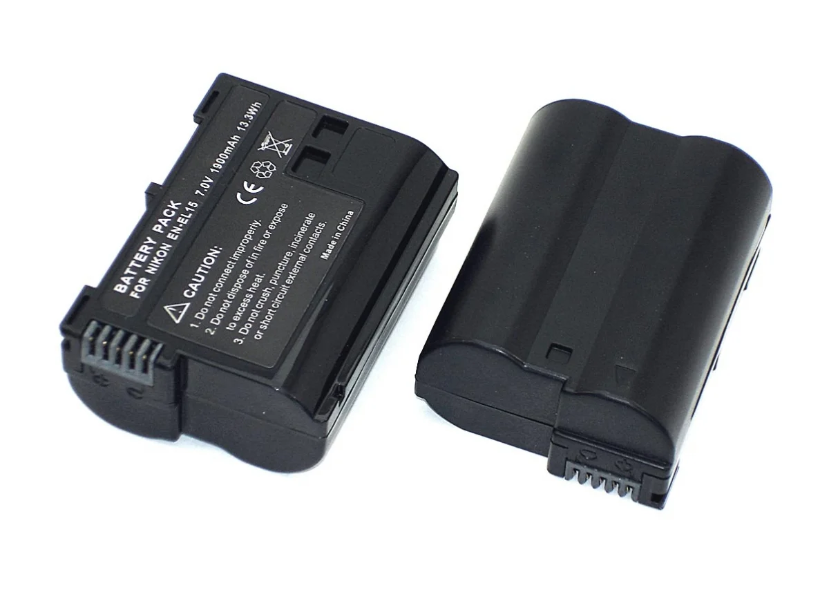 Аккумулятор для фотоаппарата Nikon 1 V1, D600, D610 (EN-EL15) 7V 1900mAh