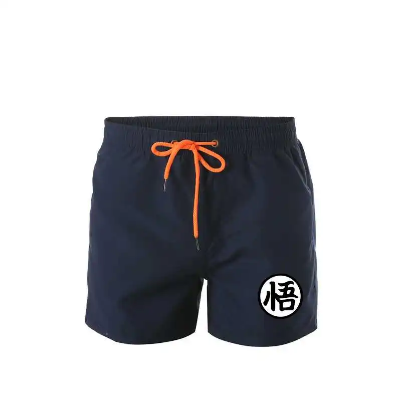 Мужские спортивные шорты для бега, пляжа,, быстросохнущие шорты для плавания с карманом, мужские шорты для серфинга, гимнастическая одежда для плавания - Цвет: Photo Color