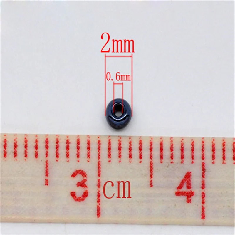 100 г Doreen Box стеклянный бисер 2 мм черный цвет для DIY серьги ожерелье ювелирные