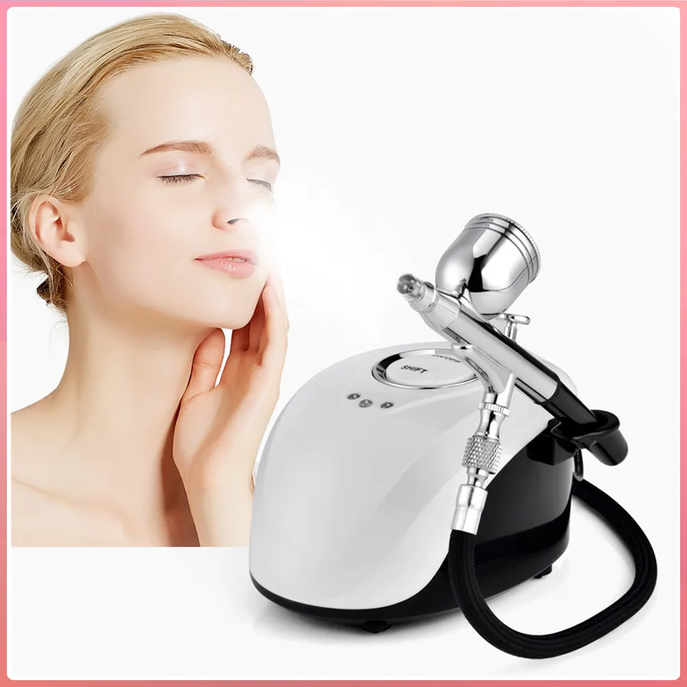 

Portable SPA Sprayer Machine Nano High Pressure Face Steamer Water Oxygen Filling Meter Nebulizer Face Beauty Equipment Facial