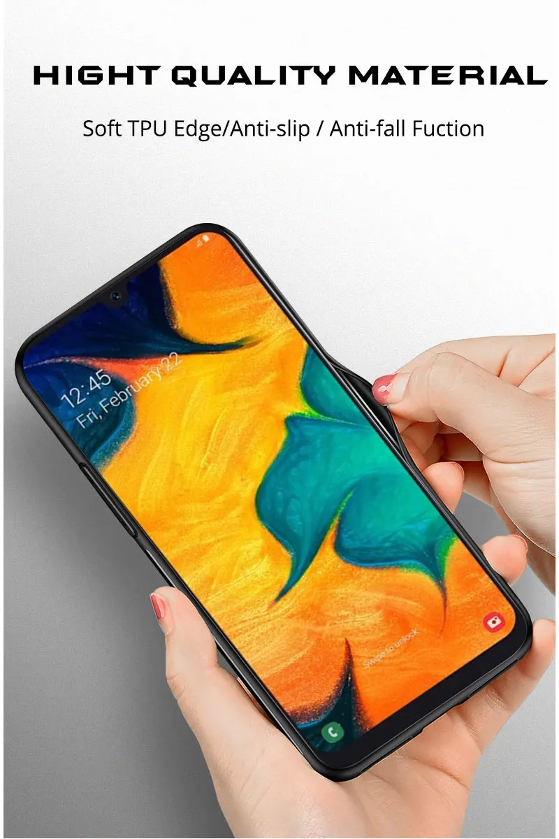 Чехол для телефона для samsung Galaxy A10 A20E A30 A40 A60 чехол бампер для samsung A50 A70 черный чехол ТПУ чехол A30S A50S A70S A2 ядро