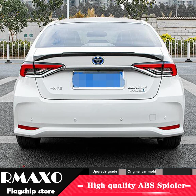 

Для Защитные чехлы для сидений, сшитые специально для Toyota Corolla спойлер 2019-2021 Corolla TTD-K спойлер АБС-пластик Материал заднего крыла Цвет задний с...