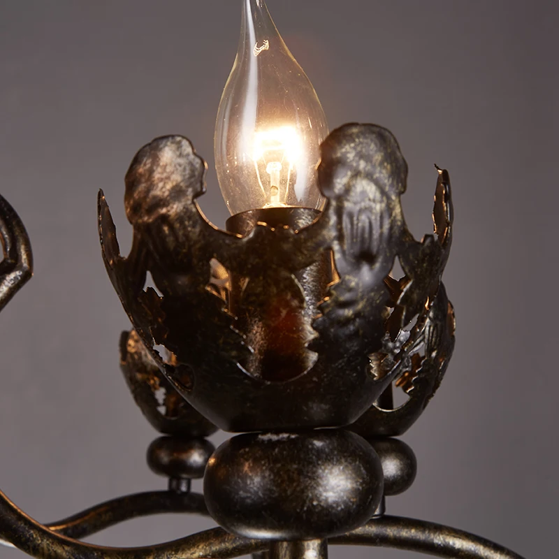 Железная Люстра В индустриальном стиле для ресторана гостиницы американская