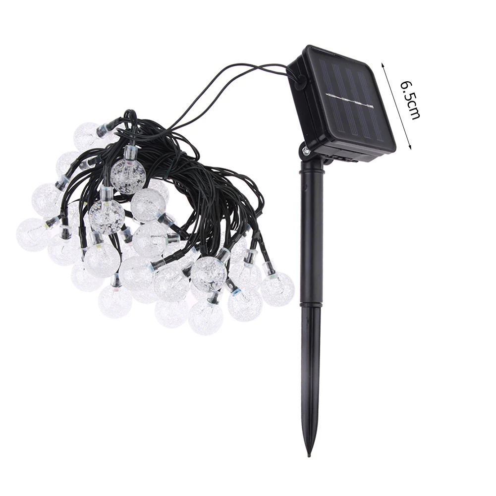 Светодиодный солнечный светильник уличный Водонепроницаемый Фея лампы Батарея