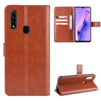 for oppo a8 case oppo a8 retro wallet flip style glossy skin pu leather protective back cover for oppo a8 a 8 oppoa8 phone cases