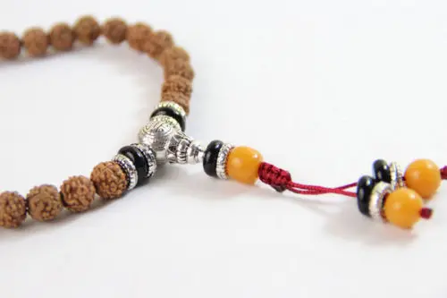 7 мм Тибетский буддизм 108 Ваджра Бодхи Молитва шарик Мала ожерелье|mala necklace|mala bead