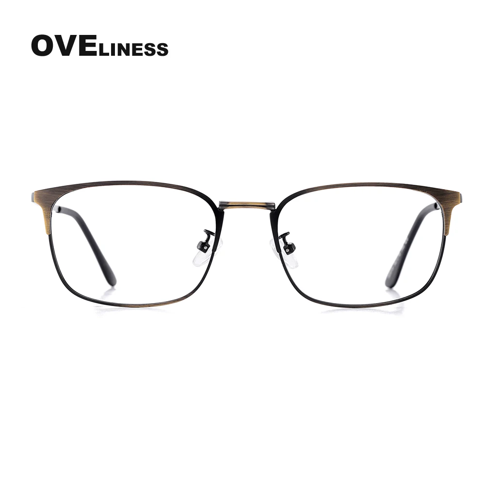 

Fashion Retro Glasses Frame Women Men Optical eyeglasses frames Myopia Prescription glasses Vintage Metal full eyewear Spectacle