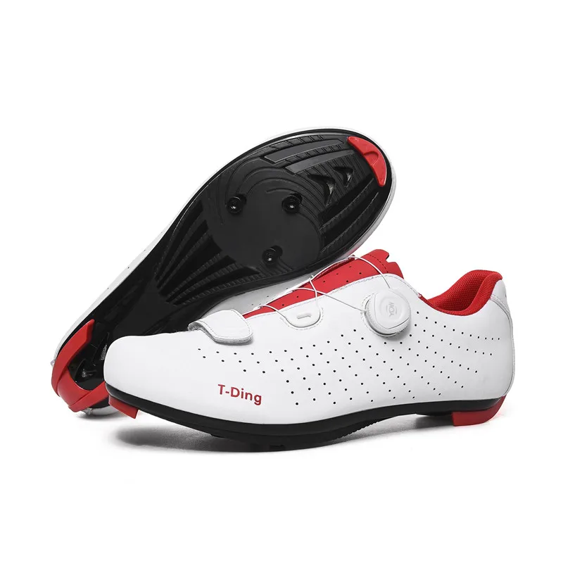 spesifikasi Sepatu Bersepeda MTB Berkualitas Sneakers Sepeda Jalanan Berpengunci Otomatis Olahraga Luar Ruangan Pria Sepatu Sepeda Bersepeda Balap Gunung Ringan