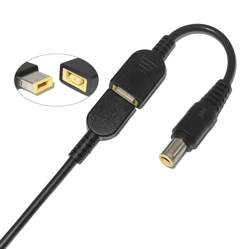 Квадратный адаптер питания постоянного тока с USB разъемом Мама на 7 9x5 5 мм папа