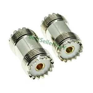 UHF Female SO-239 Jack к UHF Female SO239 lot RF Adapter Connector для PL-259 UHF Male S