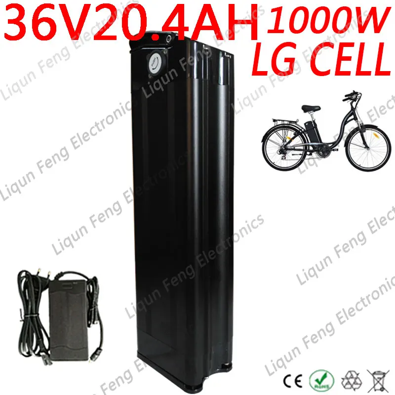Аккумулятор для электровелосипеда LG 36 В 21 а/ч 10 А/ч 13 17 20 24 500 Вт 1000 Вт|Батарея