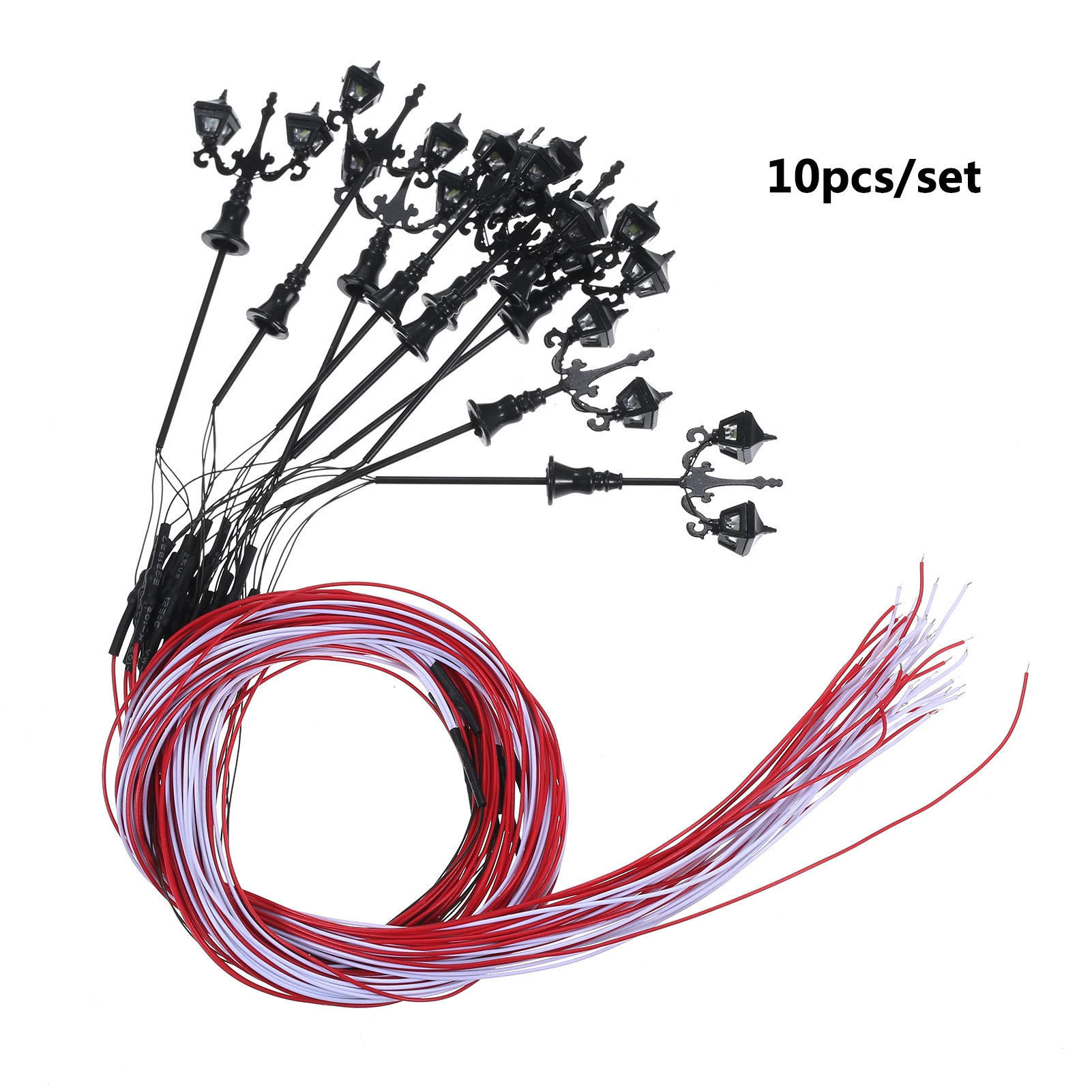 10 шт. модель уличный светильник s FT08 фонарный столб HO фоновая заставка для