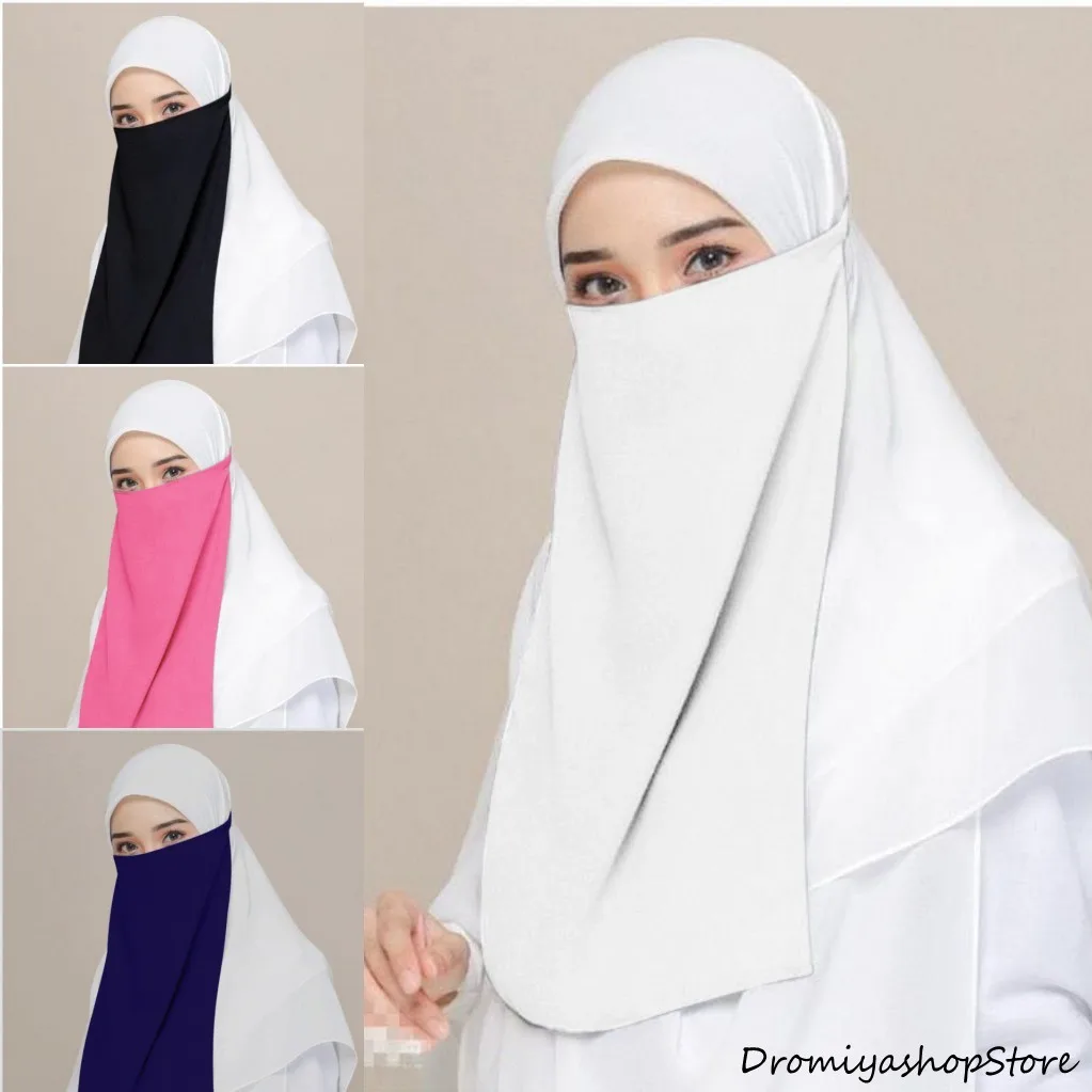 Мусульманский Хиджаб Niqab шарф Ramadon Veil молитвенная шаль Паранджа мусульманский
