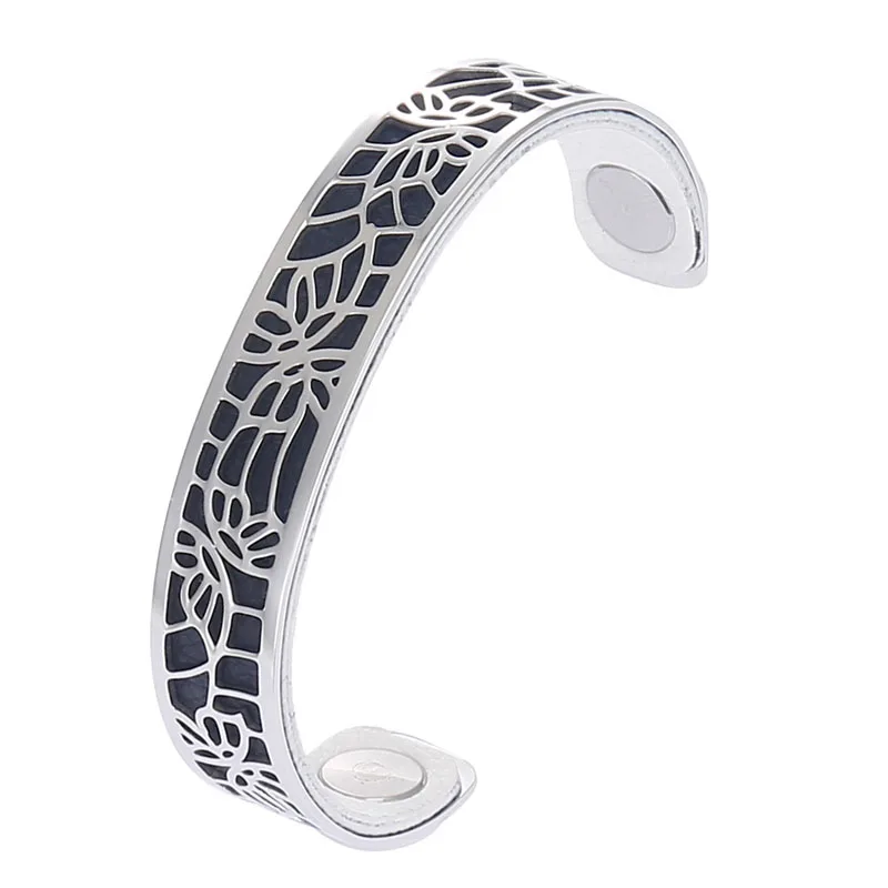 012 Cremo DIY Браслеты-манжеты для женщин Bijoux Yoiumit браслет из нержавеющей стали Manchette Femme Реверсивные кожаные ювелирные изделия - Окраска металла: 012