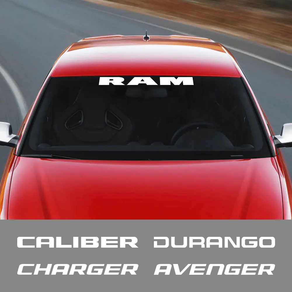 Автомобильная виниловая наклейка на переднее и заднее лобовое стекло для Dodge AVENGER