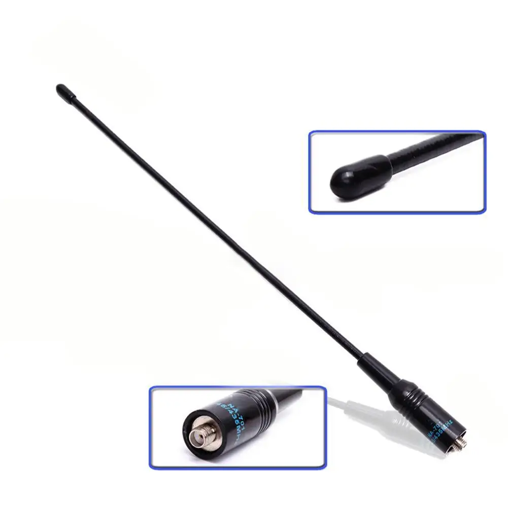 

1Pc NA-701 Booster Antenna Female Band 144/430MHz Antenna For Walkie Talkie Radio