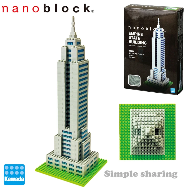 NBM004 Nanoblock Империя государственное здание Делюкс [серии Advanced Hobby] 740 шт. возраст |