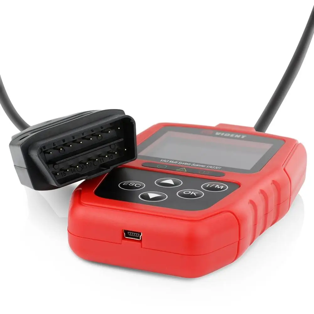 Многоязычный сканер OBD2 для VW Audi Skoda Seat VAG Vident V301 полная система автомобильный