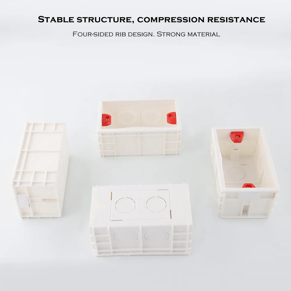SMATRUL ЕС и США Стандартный стены Круглый монтажный темный ящик внутренняя кассета