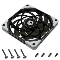 id cooling pc case cooling fan cooling 12cm system pwm silent quiet water cooler for office caring computer supplies