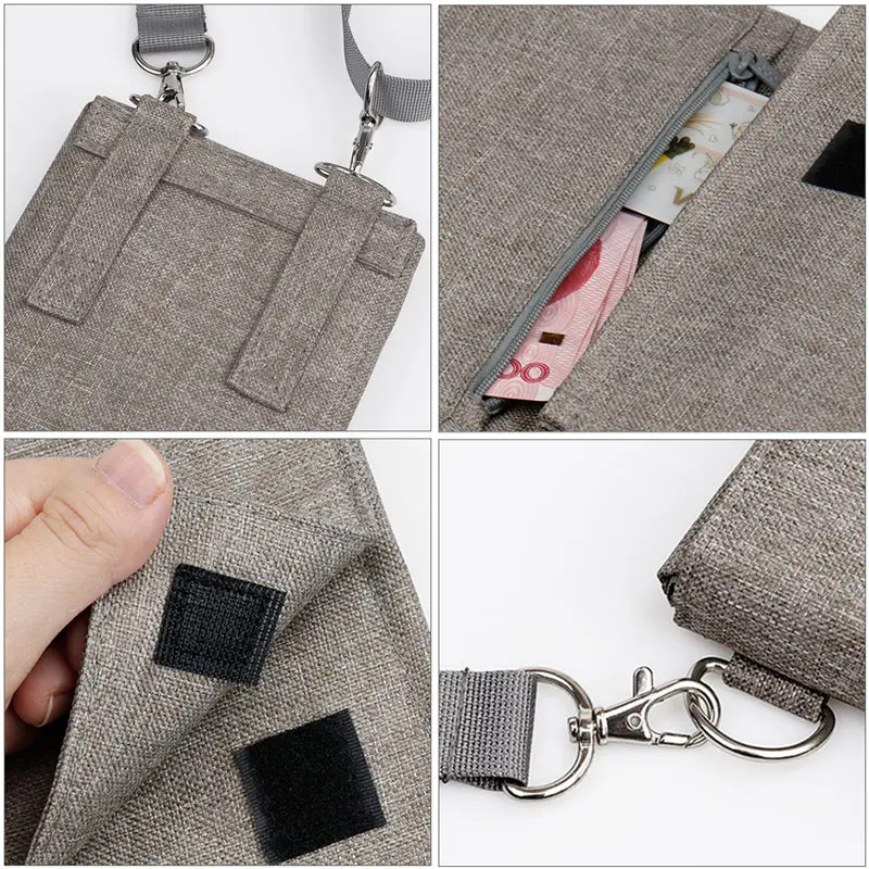 Шейный подвесной чехол для паспорта кошелек держатель ID сумка хранения