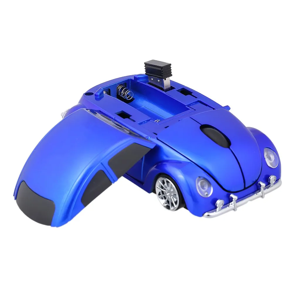 2 4G Автомобильная беспроводная мышь USB компьютерные мыши Форма 1000 dpi с