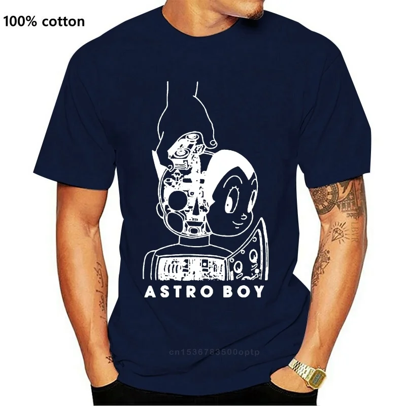

Новинка, лицо робота для мальчика Astro, японское аниме, модель Футболка "Манга"