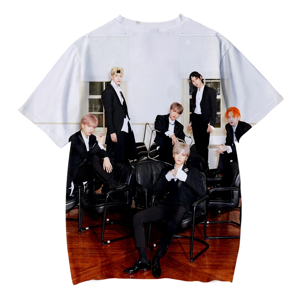 KPOP NCT DREAM/Новинка 2019 года детская одежда с 3D-принтом WE BOOM футболка короткими