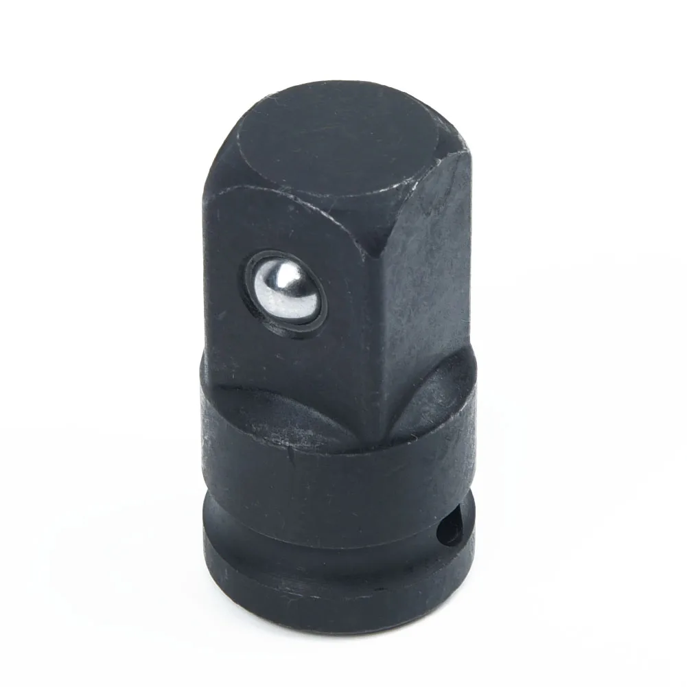 

1x Black Socket Reducer Air Impact Ratchet Adapter 3/4inch Female To 1/2inch Male For Air Pneumatic Hand Tool
