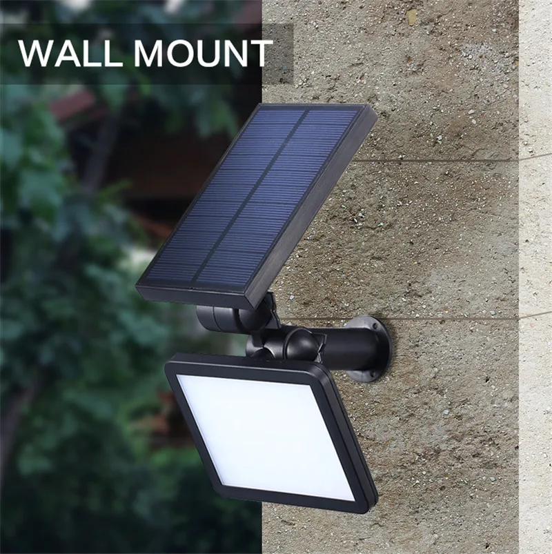 KHLITEC 48 LED Solar Light Portable Energy Lamps IP65 Home Yard Outdoor Lighting Led Garden Pathway Wall Lamp | Освещение