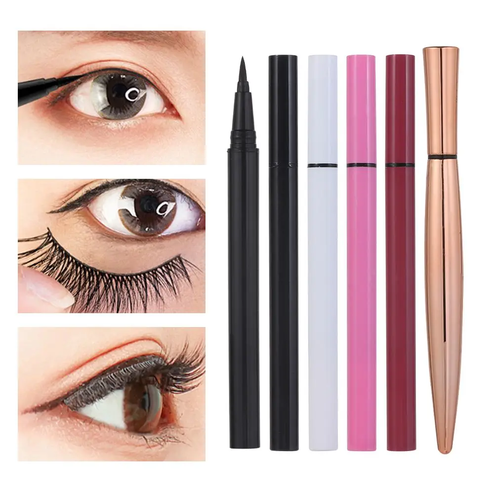 

Cosmetics Makeup Tool New Waterproof Glue Free Long Lasting False Eyelashes Self-adhesive Eyeliner Pen