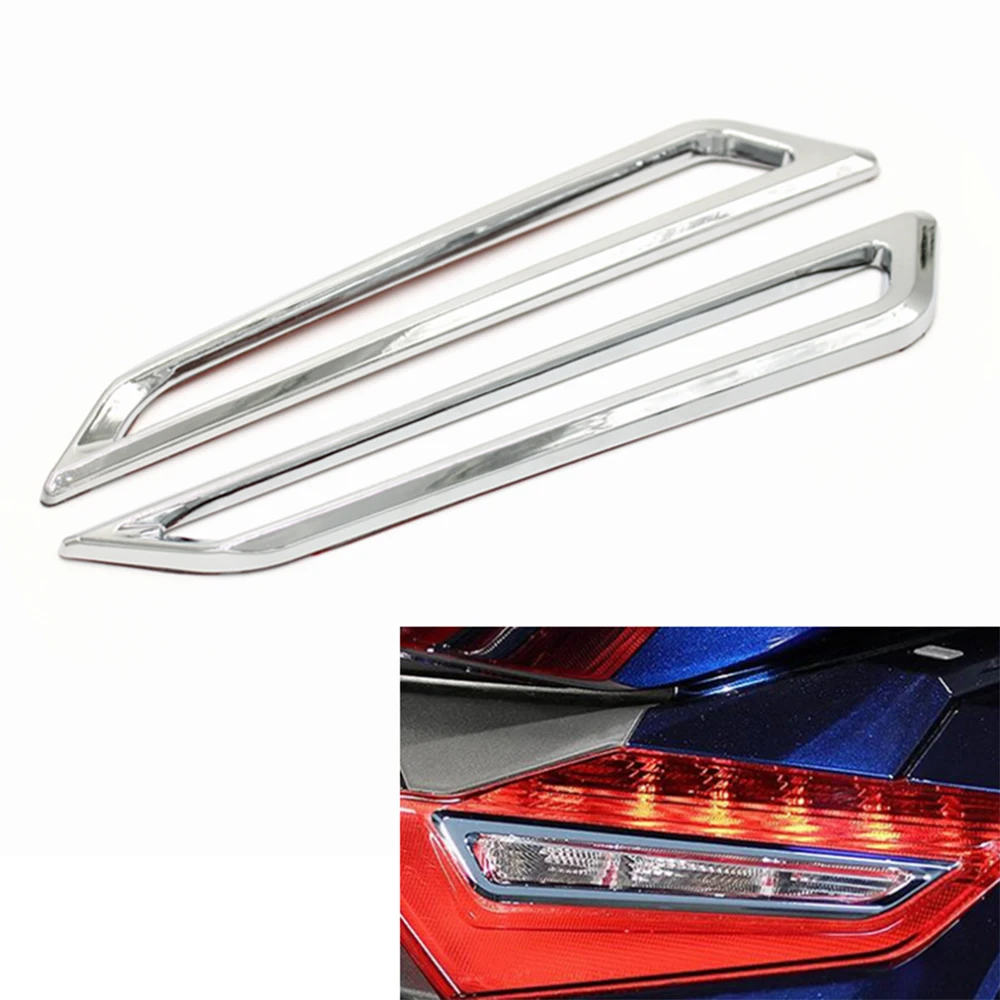 

For Honda F6C GL1800 Gold Wing 2018 2019 Motorcycle Taillight Turn Signal Light Decorative Cap Chrome Case Fairing Trim Parts