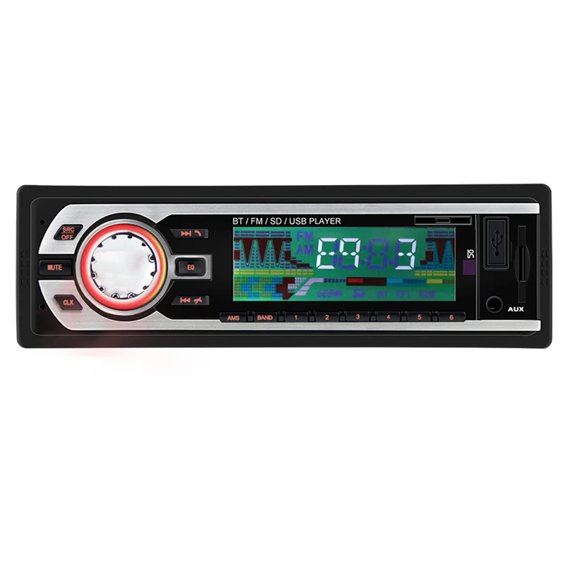 No SD Card Авторадио 1 Din Bluetooth автомобильное радио SD 24 В mp3-плеер авто аудио автомобильный аудио плеер 1 DIN автомагнитолы наборы стерео Карро автомотив - Цвет: No SD Card