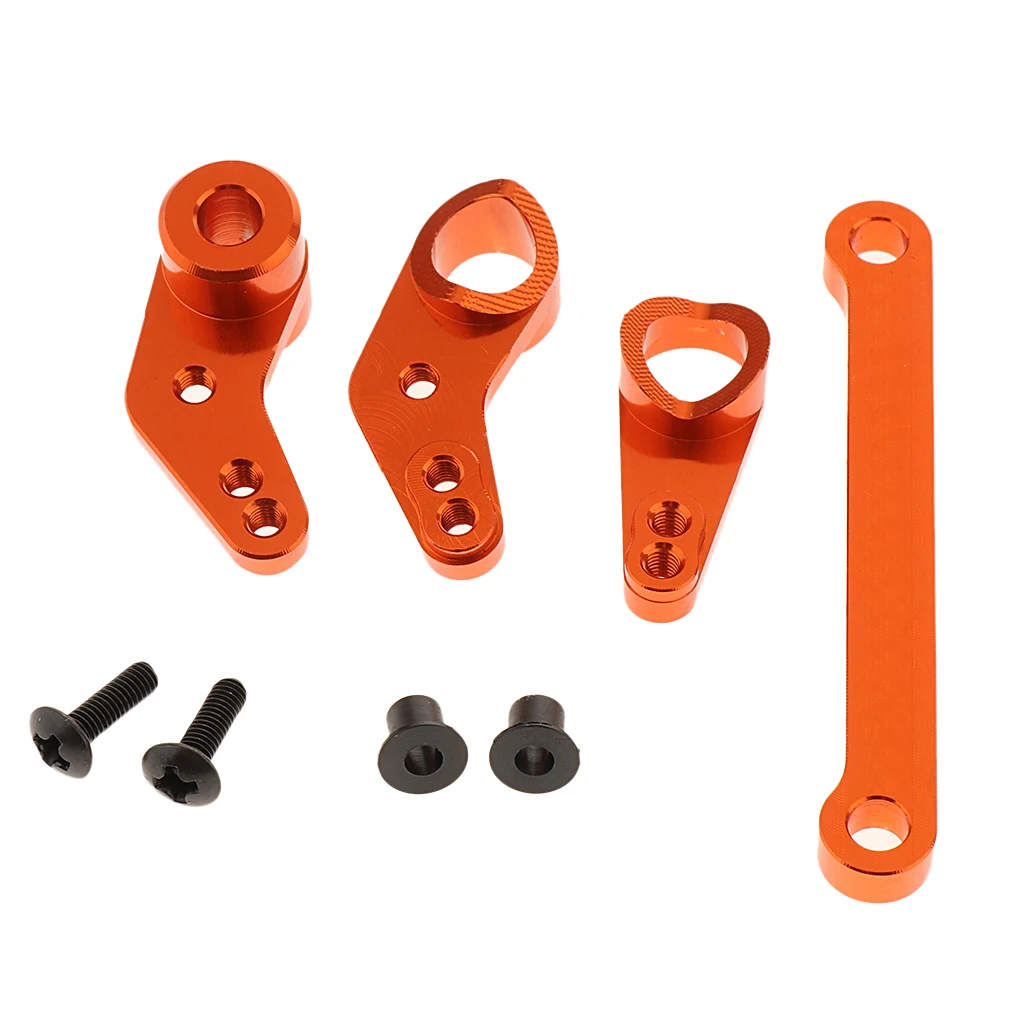 RC аксессуары сплав рулевого управления Servo Saver Полный для 1/10 FS гоночный багги Truggy