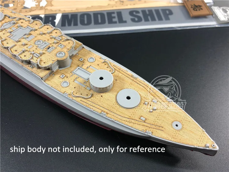 1/700 весы деревянный колоды для Трубач 05768 ВМС США Колорадо BB 45 1944 модель