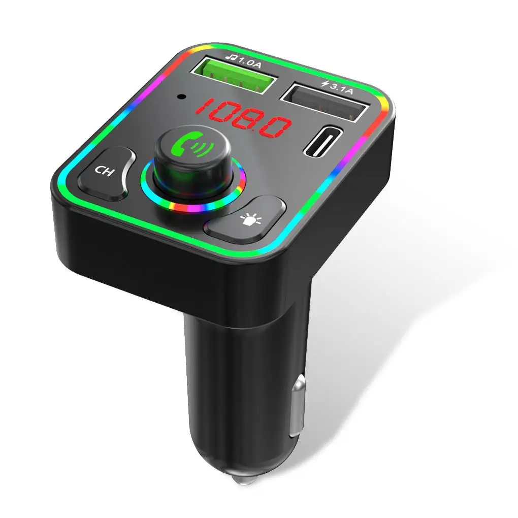 Автомобильный MP3-плеер 2021 FM с подсветильник кой и поддержкой Bluetooth | Электроника